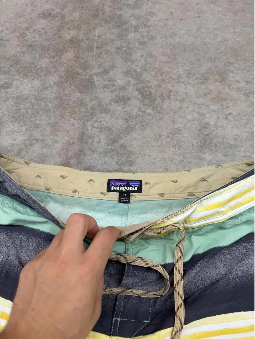 Patagonia measurements ⬇️